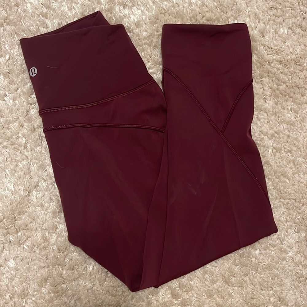 Lululemon crop wunder under